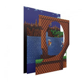 Pixel Frames Sonic the Hedgehog: Sonic Mania - Green Hill Zone 9x9 3D Shadow Box Art - Officially Licensed