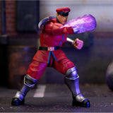 Jada Toys Street Fighter II M. Bison 1/12 Scale 6" Action Figure Toys for Kids and Adults Officially Licensed by Capcom