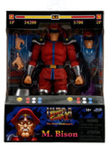 Jada Toys Street Fighter II M. Bison 1/12 Scale 6" Action Figure Toys for Kids and Adults Officially Licensed by Capcom