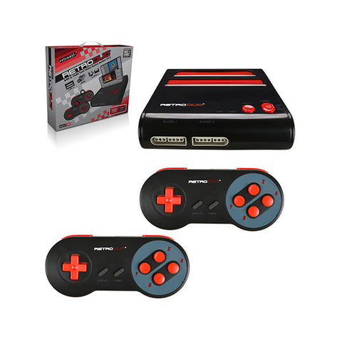 Retro-Bit Generations - Plug and Play Game Console Red/Black Over 90+ Retro  Games